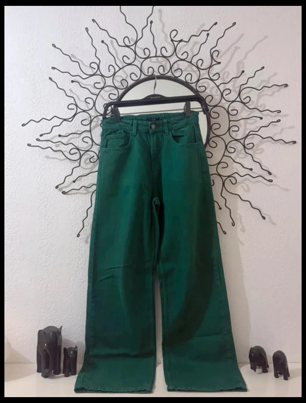 Jean Vert Vibrant KIABI– Collection Eco Conception